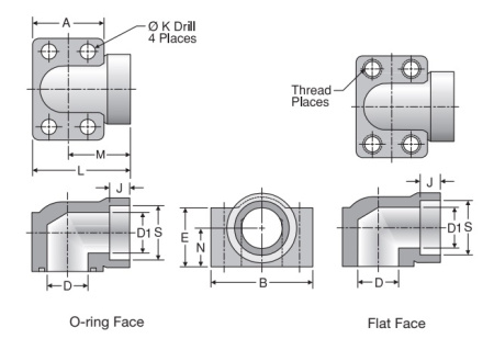 Weld Socket Block Elbow