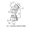 BSPP 60° Cone / Swivel Nut
