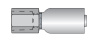 60° CONE 3/8-18 NPSM NUT