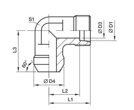 EO2 Weld elbow