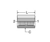 STRAIGHT THREAD COUPLING