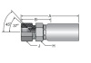 JIC FEMALE SS SWIVEL FITTING