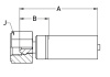 ST DK 60° KON. 1/4