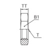 O-Lok Bulkhead locknut