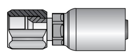 JIC 37° FEMALE 1/2-20 UNF
