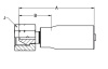 DK 59° KON 3/4-16 UNF UM V4A