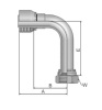Фитинг для РВД Parker 13Y48-8-8