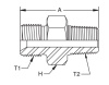 TYPE M 1/2 IN NPT POLYFLEX