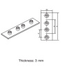EO WELD PLATE DOUBLE