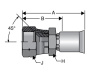 SAE 45DEG SWIVEL