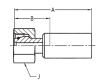 DKO-S 24° CONE M 18x1.5 NUT