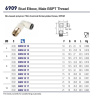 FDA NICKEL BRA 3/8BSPT ELBOW P