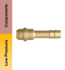HOSE TAIL SS 4MM F.G1/4