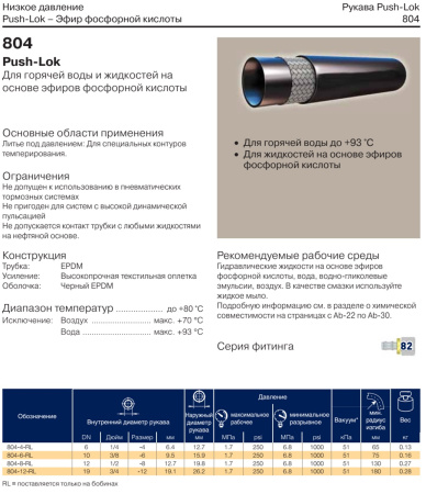 Рукав среднего давления SAE 100R4 DN32