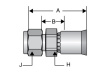 A-LOK WITH NUT AND FERRULES