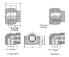 Elbow Bolted Flange
