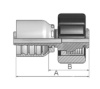Фитинг для РВД Parker 1CW46-15-8