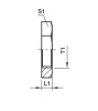 locknut for bulkhead 963936