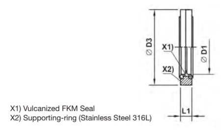 KD26SS VITON replace KD2671