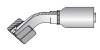 DKO-S 24° M24X1.5 NUT45°ELB SS