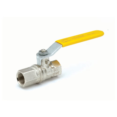BALL VALVE LOCKABLE VENTED DN8