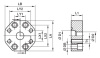 Reducer Flange 3/4 