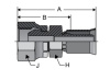 Female BSP Swivel SS
