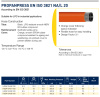 PROPANP ISO3821NA/L20 6,3x13,3