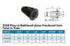 BULKHEAD FIT'G QUICKFIT 6MM