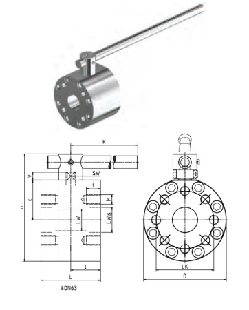 Ball valve 41/2