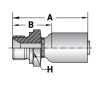 BSP MALE - DIN3852 SHAPE A