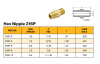 STRAIGHT ADAPTOR MALE 1/2"NPTF