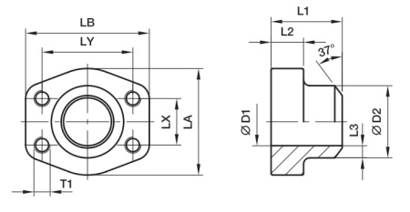 SAE Butt Weld CountFl. Stainl.