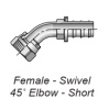 Фитинг для РВД Parker 33V82-4-4B-SM