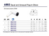 CleanFit PLUG-IN ELBOW POLYMER