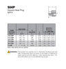 SQUARE HEAD PIPE PLUG