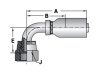 BSP female swivel 60° cone