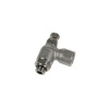 THREADED METAL FLOW REGULATOR