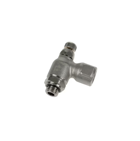 THREADED METAL FLOW REGULATOR