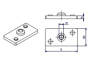 Clamp, welding plate