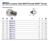 INCREASER MALE 1/4"BSPT-1/2"BS