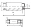 EO2 Weld bulkhead fitting