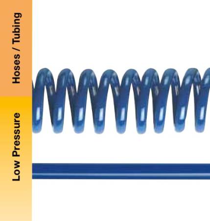 HOSE PU 6X8MM 25M BLUE