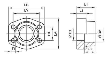 SAE Socket Weld Counterflange