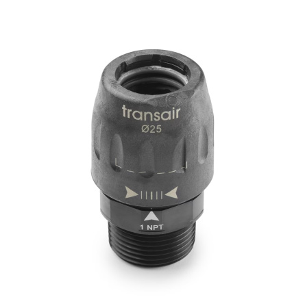 TRANSAIR MALE STUD FIT'G 63 X