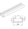 Plastic protective cap