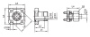 HYD FLANGE CONNECTOR