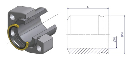 weld adapter retaining ring 4