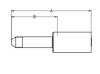MALE AUTOCLAVE MEDIUM PRESSURE