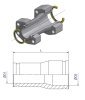 Reducer Flange 1 1/4